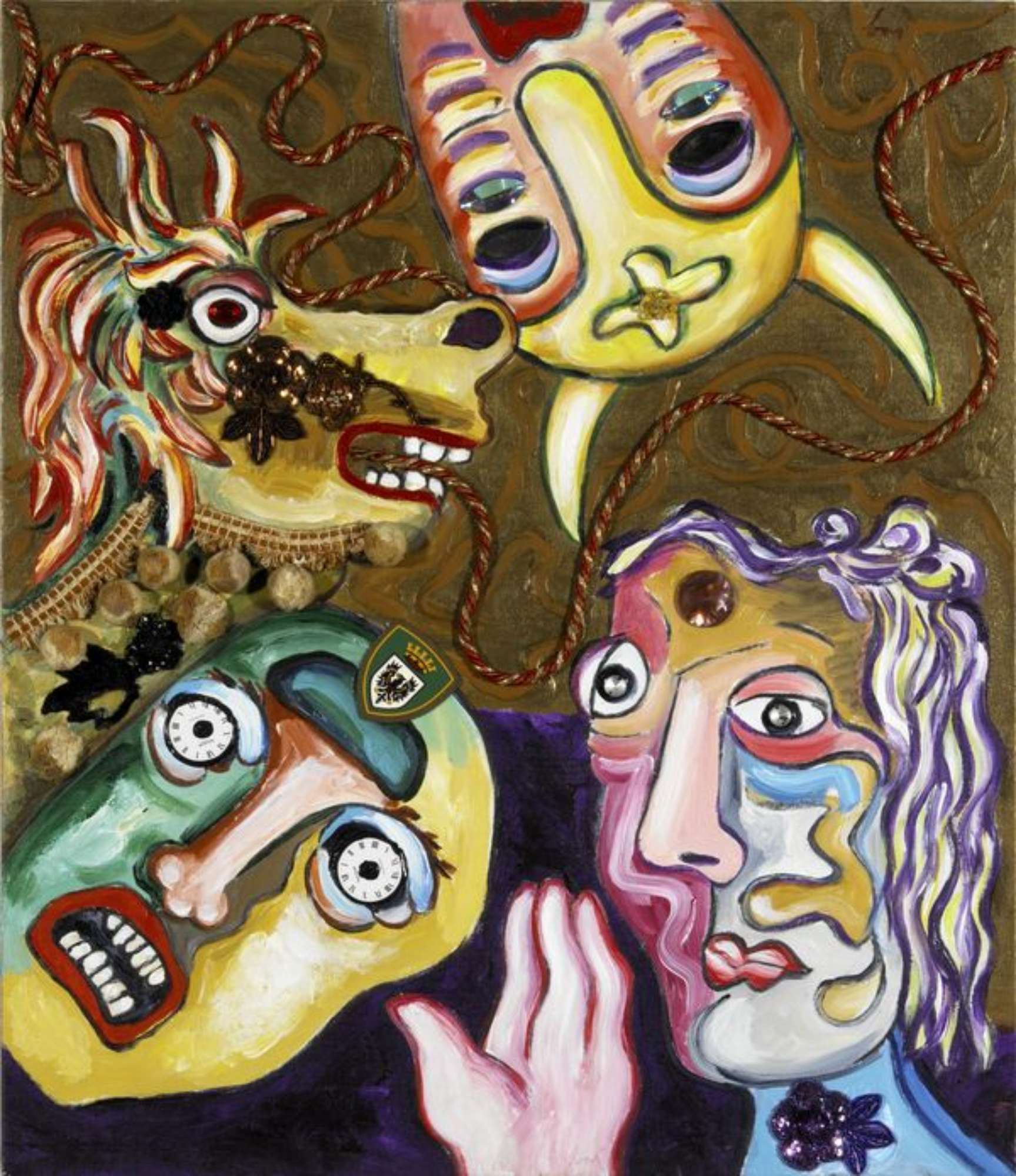 Enrico Baj - Senza titolo